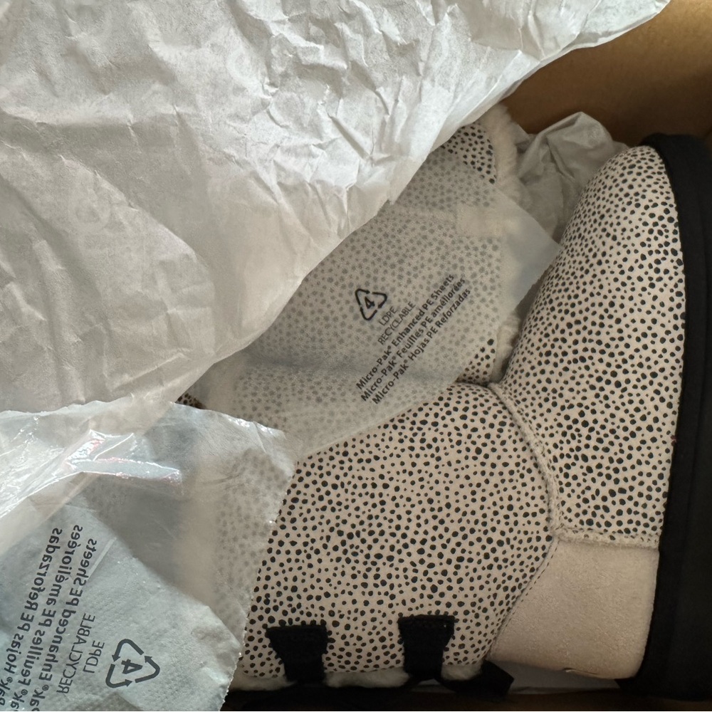 UGG Bailey Bow Micro Cheetah Boots